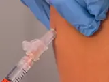 Giving a patient an injection