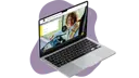 Laptop screen showing a driver training within SimTutor Author