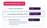 SimTutor Author AI simulation builder tool