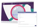 A screenshot of the sharing settings within SimTutor Author