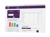 The SIMTICS instructor dashboard with various charts and graphs