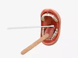 illustration of a rapid strep test