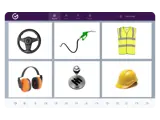 Selecting the correct trucking tool in a SimTutor Author simulation